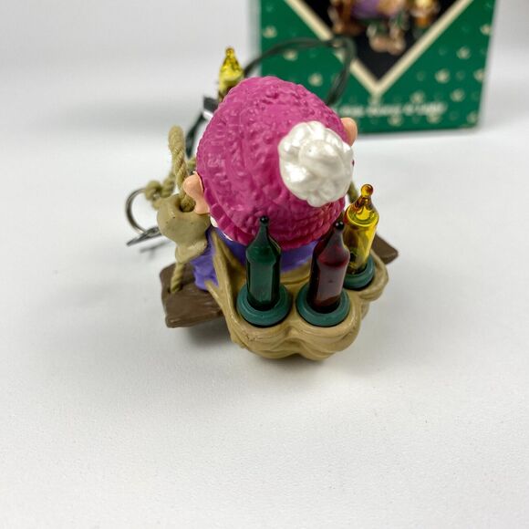 VTG Hallmark 1987 Keepsake Magic Ornament “North Pole Power And Light” Untested - Picture 7 of 13